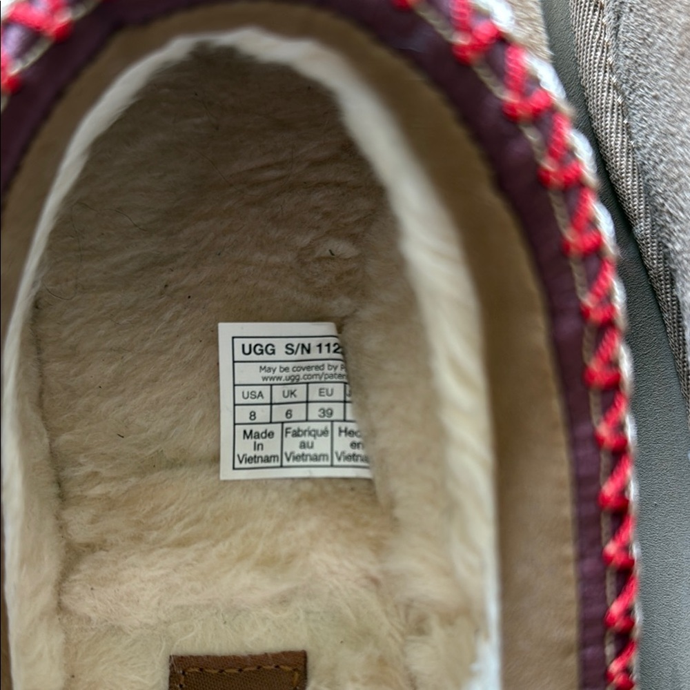 UGG Tan tasman slides - Picture 2 of 4